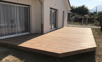 Création terrasse bois St Martin d'Hères